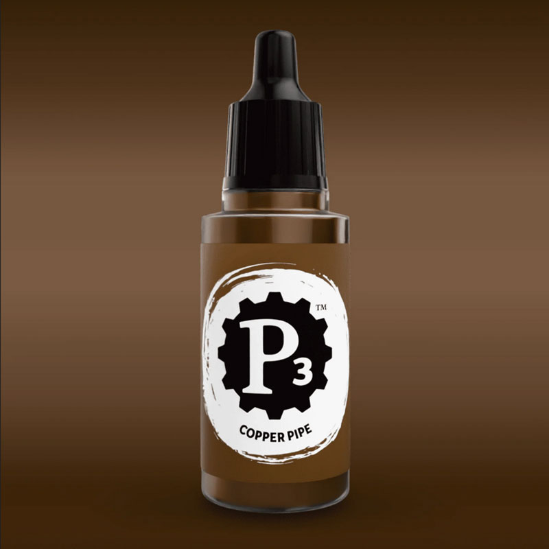 Privateer Press Paints (P3) Copper Pipe Metallic 18ml (109)