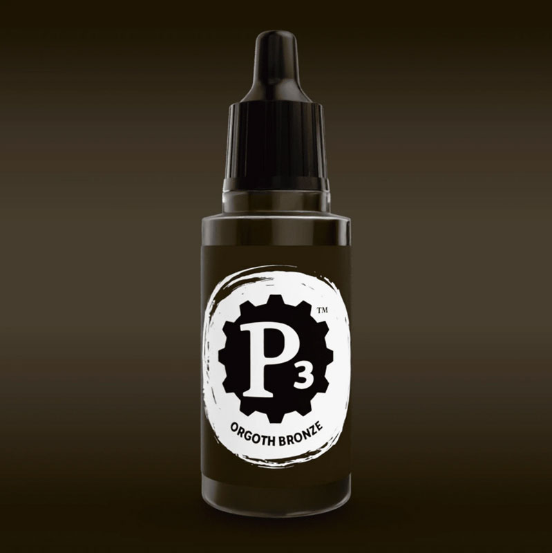 Privateer Press Paints (P3) Orgoth Bronze Metallic 18ml (114)