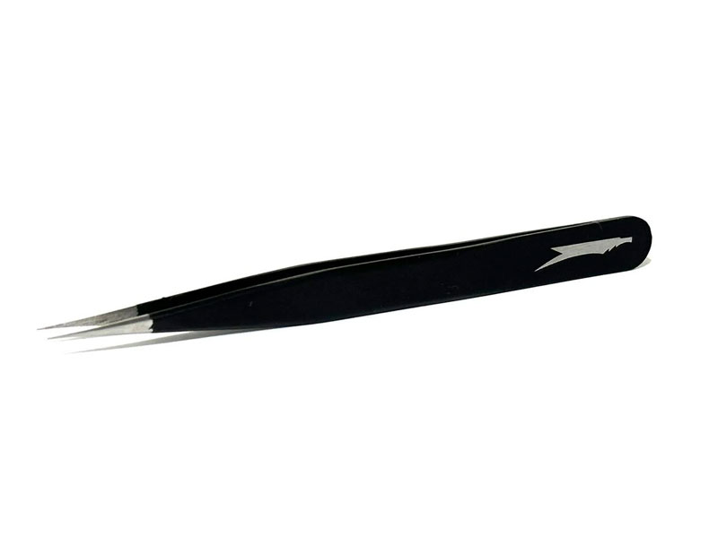 Squadron Tools Fine Point Straight Tweezers