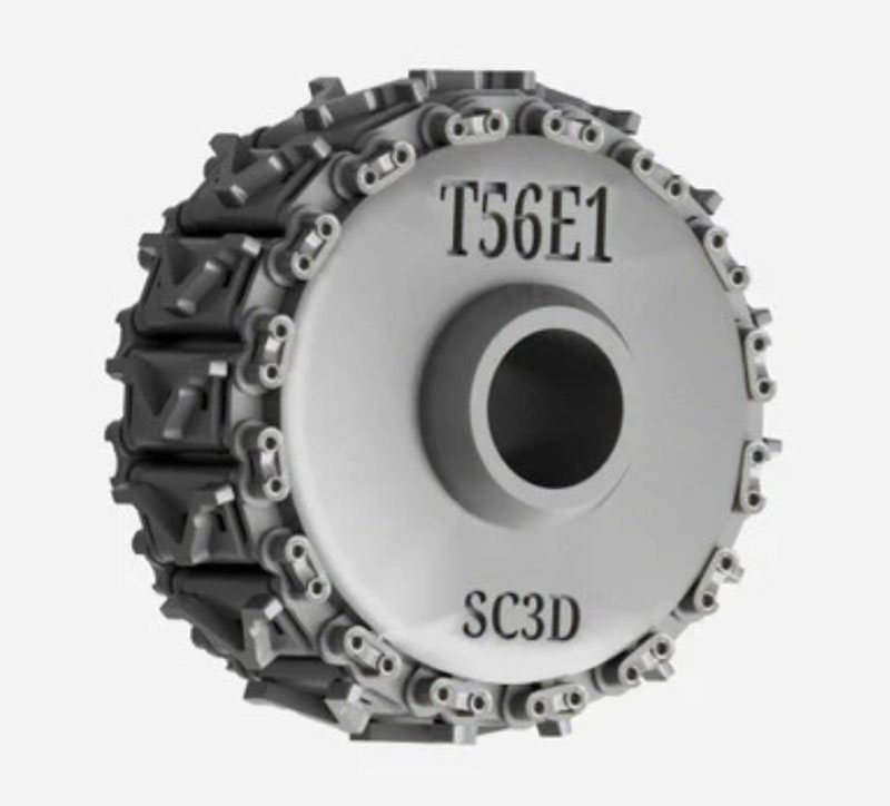 Squadron Tools Tracks Sherman T-56E1 Track Roller
