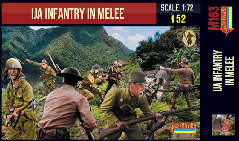 Strelets IJA Infantry in Melee (WWII)