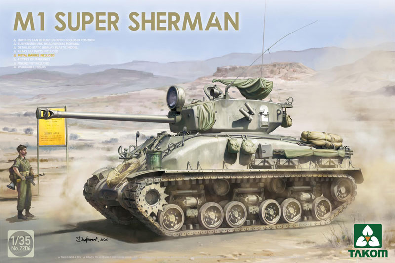 Takom M1 Super Sherman