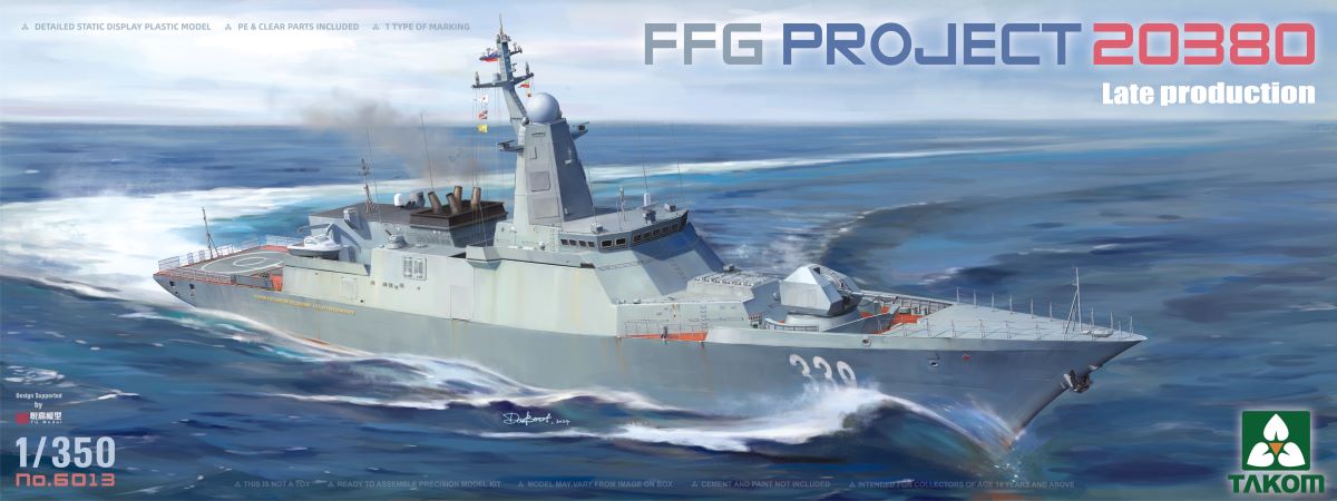 Russian FFG Project 20380 Late Production Frigate