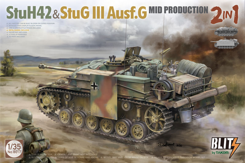 StuH42 & StuG.III Ausf.G Mid Production 2in1
