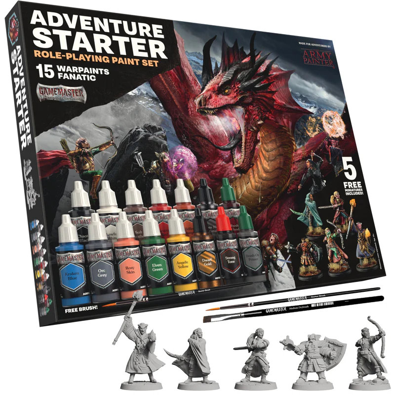 Gamemaster - Adventurers Paint Set