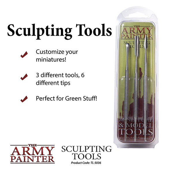 Sculpting Tools: Hobby Tools TAP TL5036