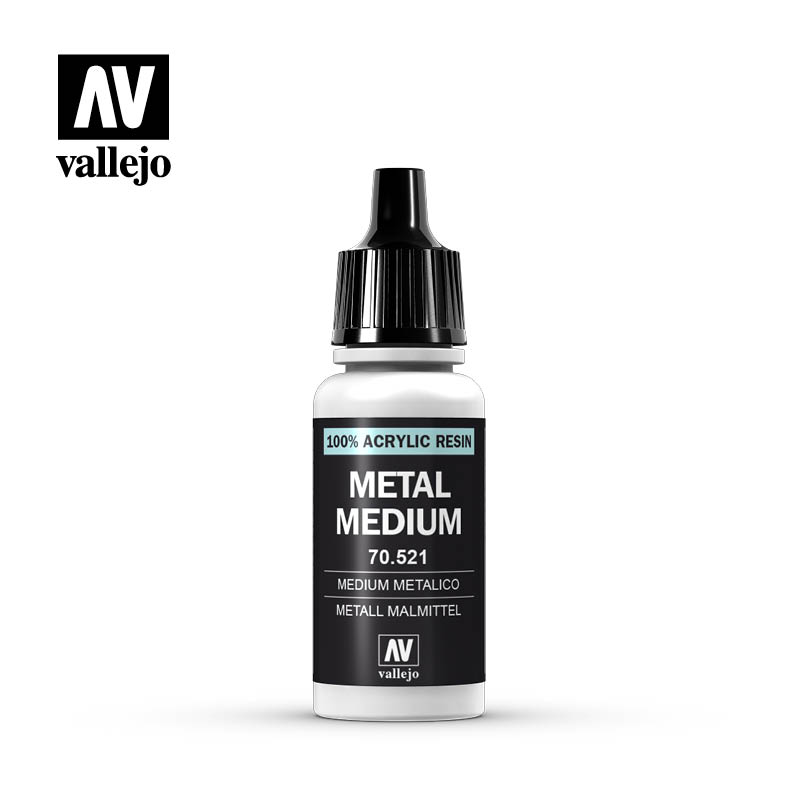 Vallejo Metallic Medium 18ml. Bottle