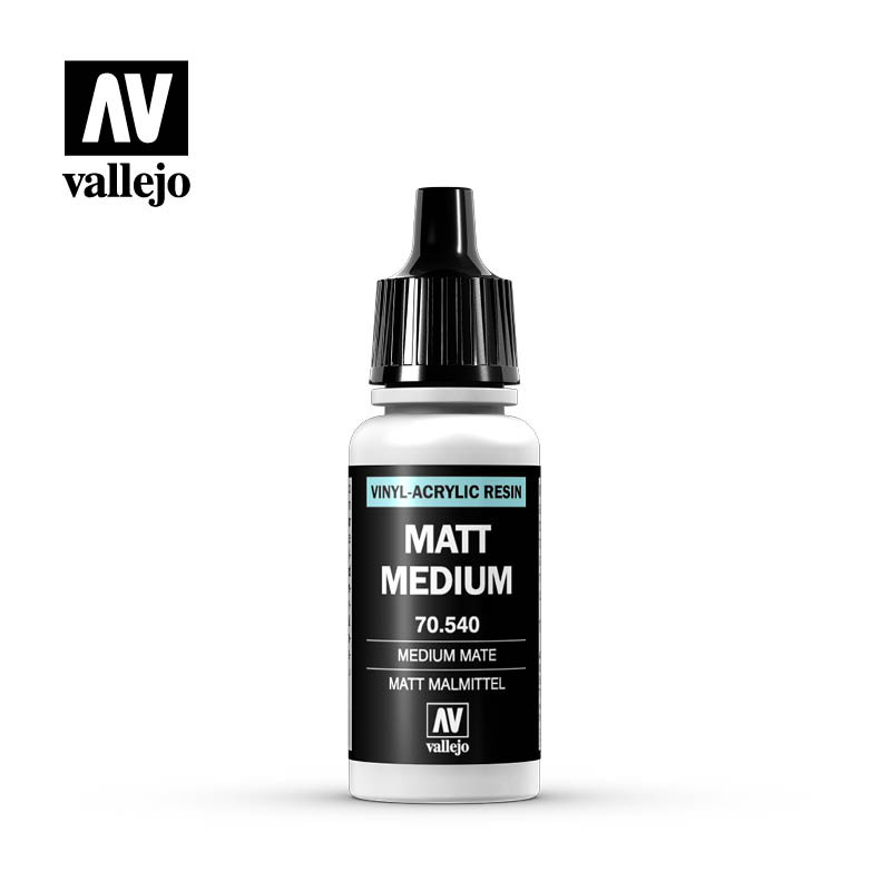 Vallejo Matte Medium 18ml. Bottle