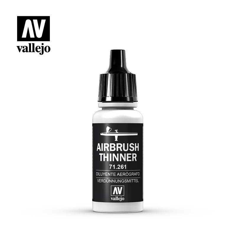 Vallejo Airbrush Thinner 18 ml. Bottle