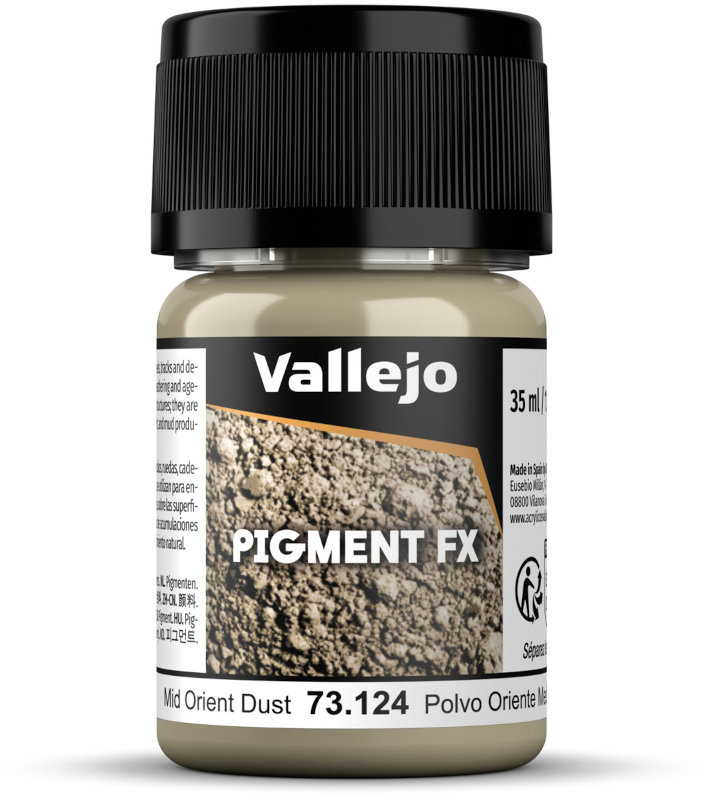 Vallejo Pigments - Mid Orient Dust - 30ml Bottle