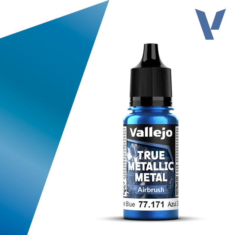 Vallejo True Metallic Metal Sapphire Blue (Air) (18ml)
