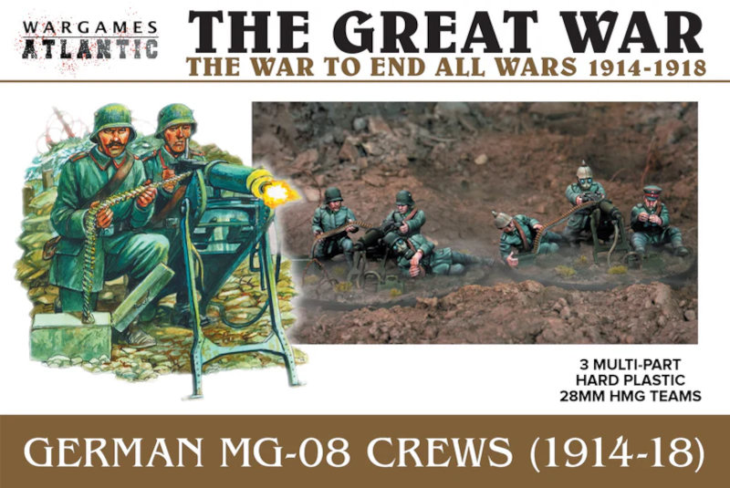 Wargames Atlantic The Great War: German MG-08 Crews (1914-1918)