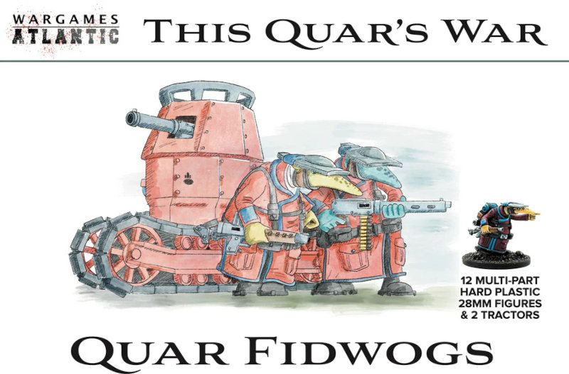 Wargames Atlantic This Quars War: Quar Fidwog Infantry