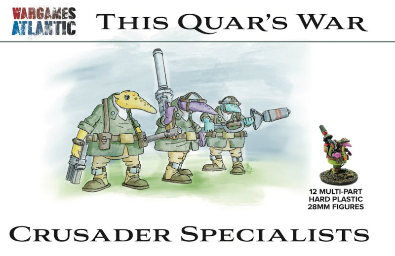 Wargames Atlantic The Quars War: Quar Crusader Specialists