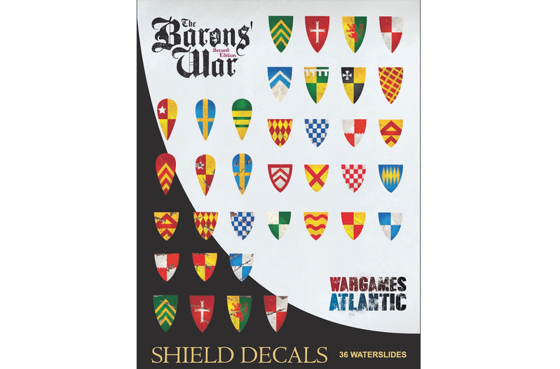 Wargames Atlantic Barons War Shield Decals (01)