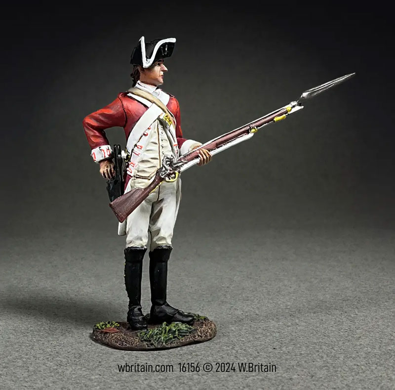 Clash of Empires: British 43rd Regiment of Foot, Handle Cartridge, 1780