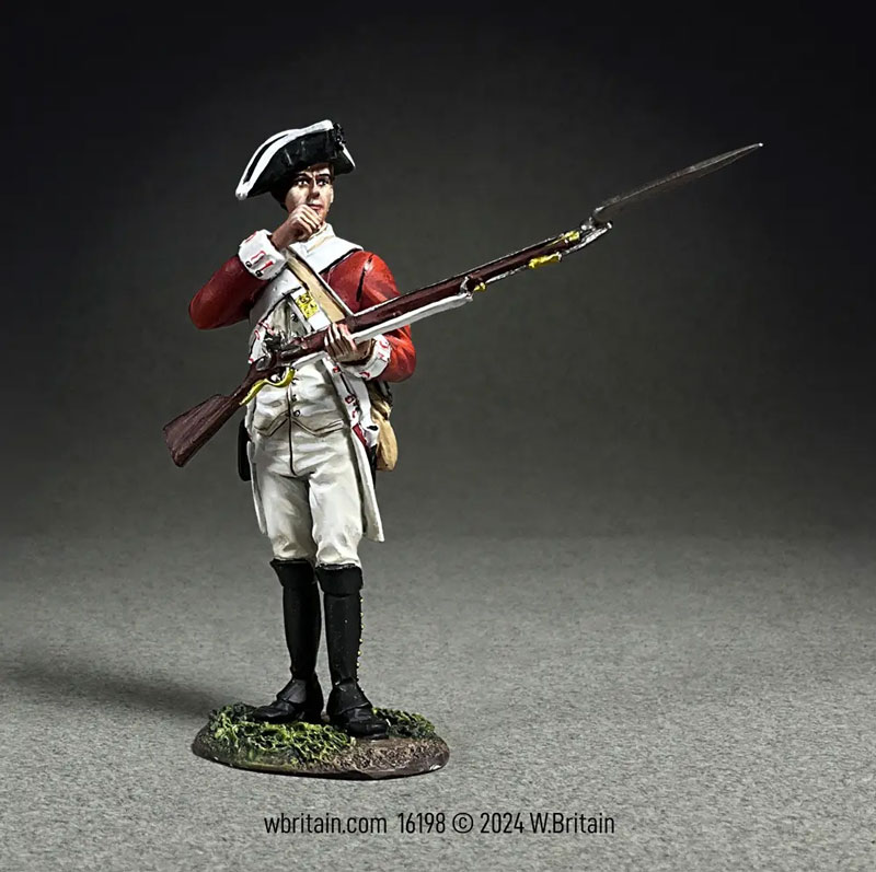 Clash of Empires: British 43rd Regiment of Foot, Tear Cartridge, 1780