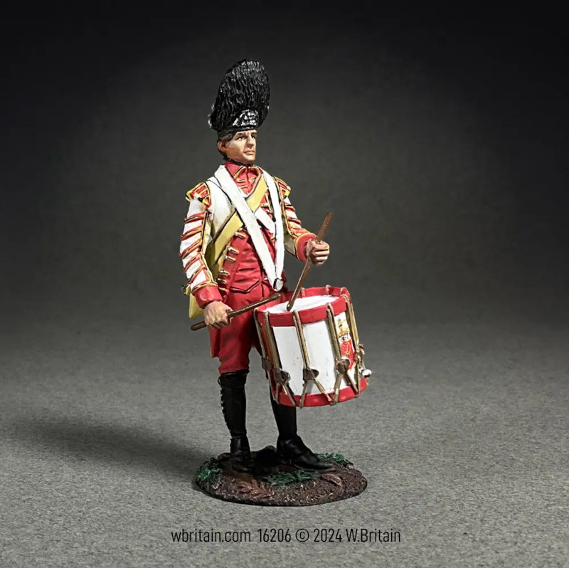 Clash of Empires: British 43rd Regiment of Foot Drummer Standing, 1870