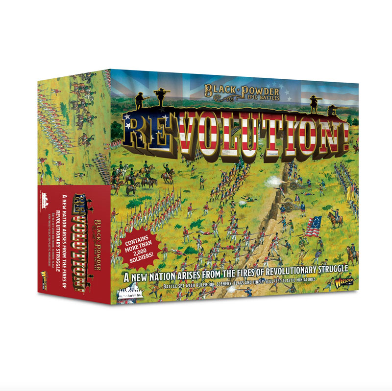 Warlord Black Powder Epic Battles: Revolution! Battle Set