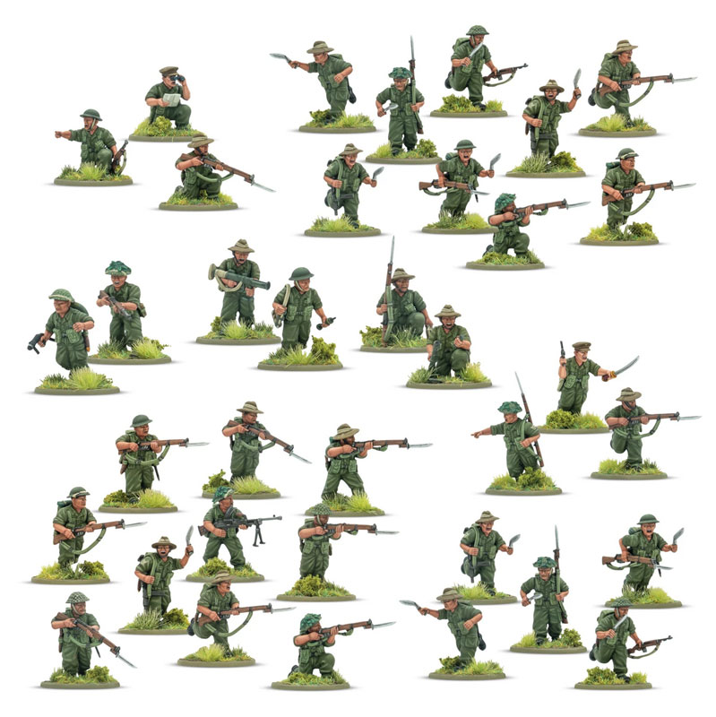 Warlord Games Bolt Action Gurkha Infantry Platoon