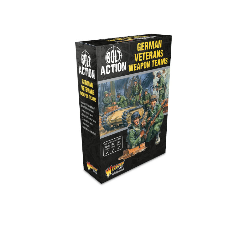Warlord Bolt Action German Veteran Infantry Weapons Teams