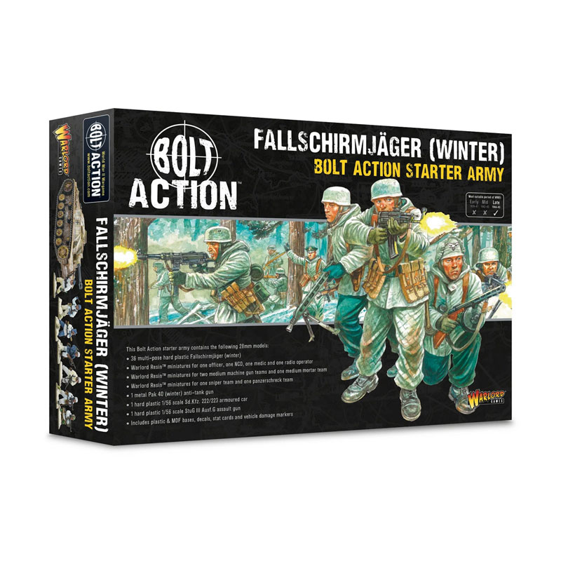 Warlord Games Bolt Action Fallschirmjager (Winter) Starter Army