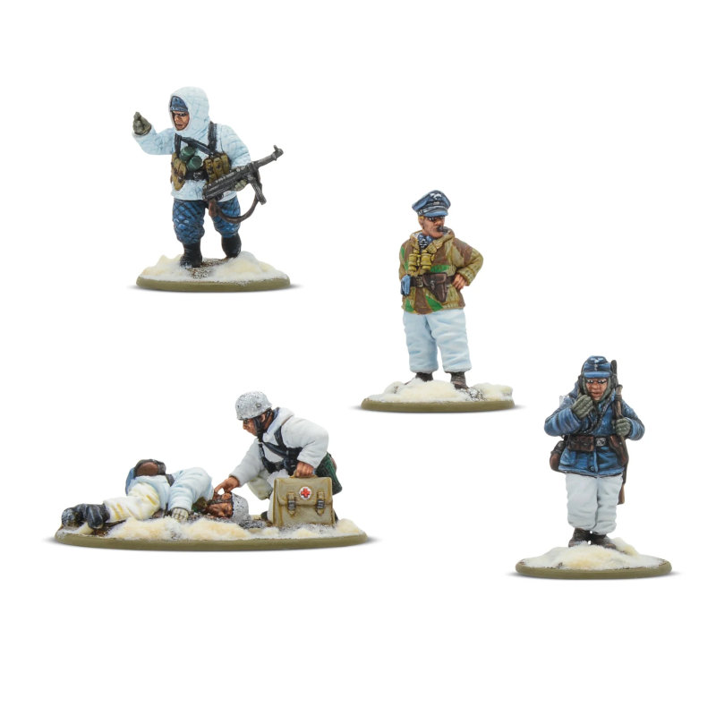 Warlord Bolt Action Fallschirmjager (Winter) HQ