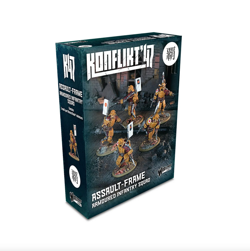 Warlord Games Konflict 47: Assault-Frame Armoured Infantry Squad