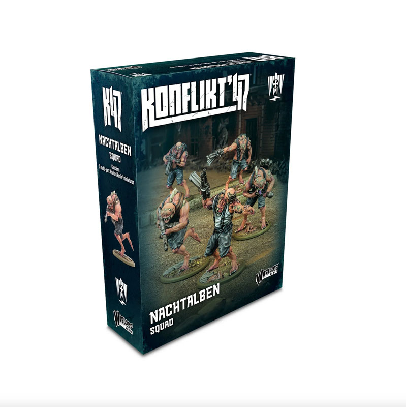 Warlord Games Konflict 47: Nachtalben Squad with StG 44Z