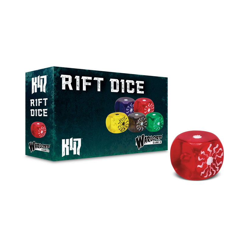 Warlord Games Konflikt 47 - Rift Dice Red