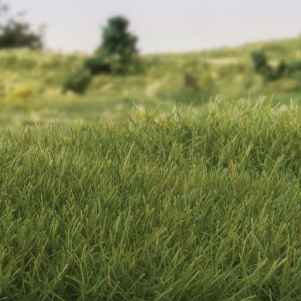 Woodland Scenics 7mm Green Medium Static Grass 1oz