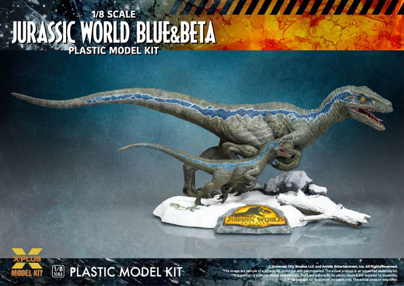 Jurassic World Dominion Blue & Beta Verociraptor w/Base