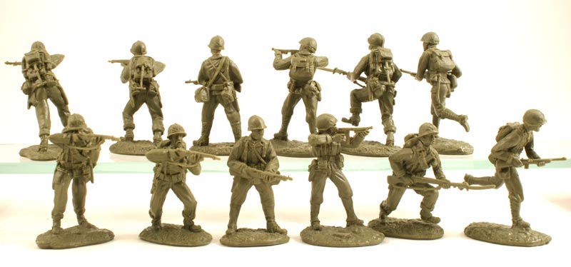 Michigan Toy Soldier Company : Austin Miniatures - U.S. Marines WWII ...