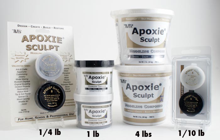 Michigan Toy Soldier Company : Aves Apoxie Sculp etc. - Apoxie Sculpt 1/4  lb. White