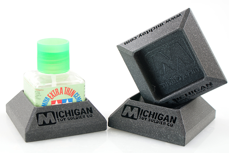 Michigan Toy Soldier Company : Michigan Toy Soldier Swag - MichToy No Spill  Glue Bottle Holder (for Tamiya/AK Cements)