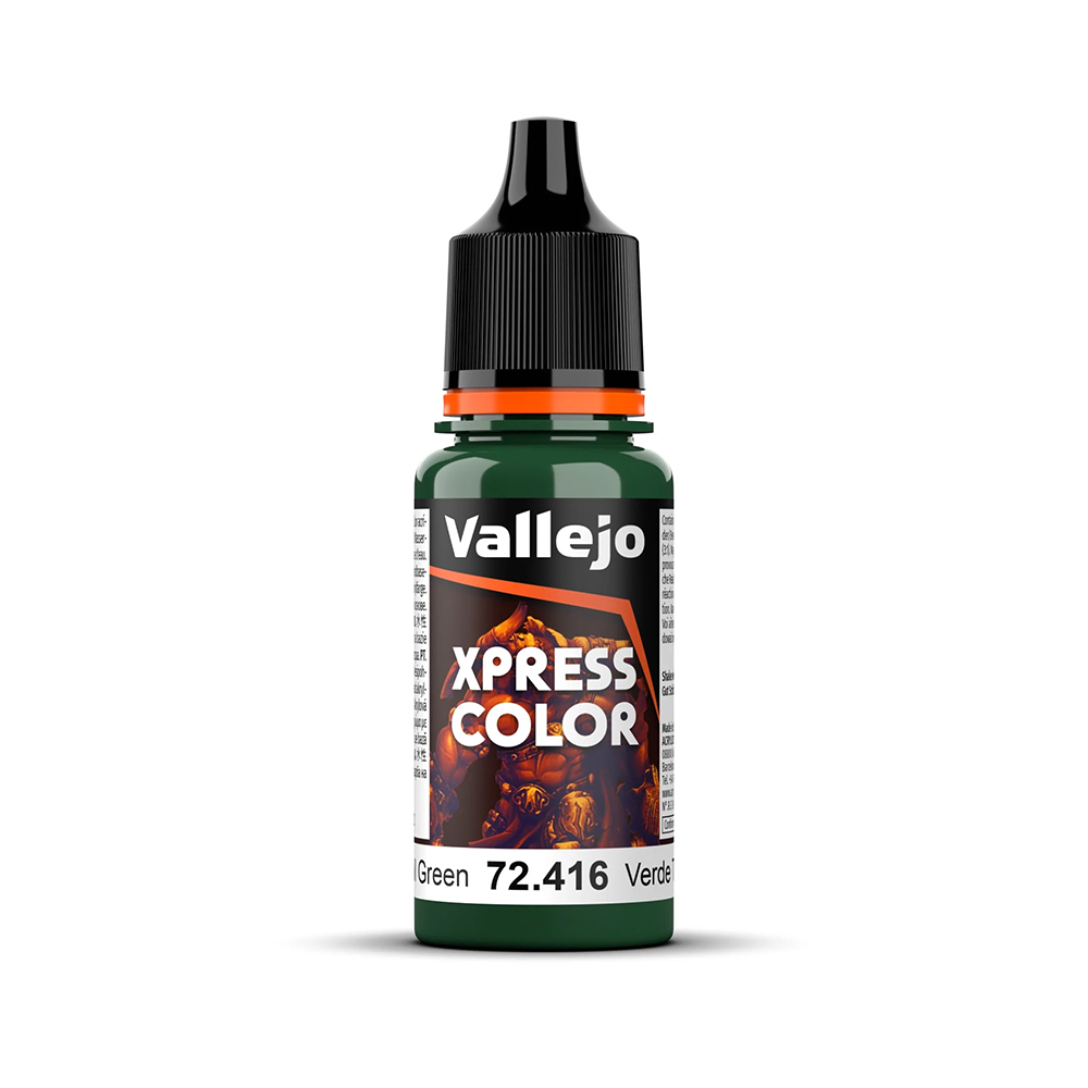Michigan Toy Soldier Company : Vallejo - Xpress Color Troll Green 18ml