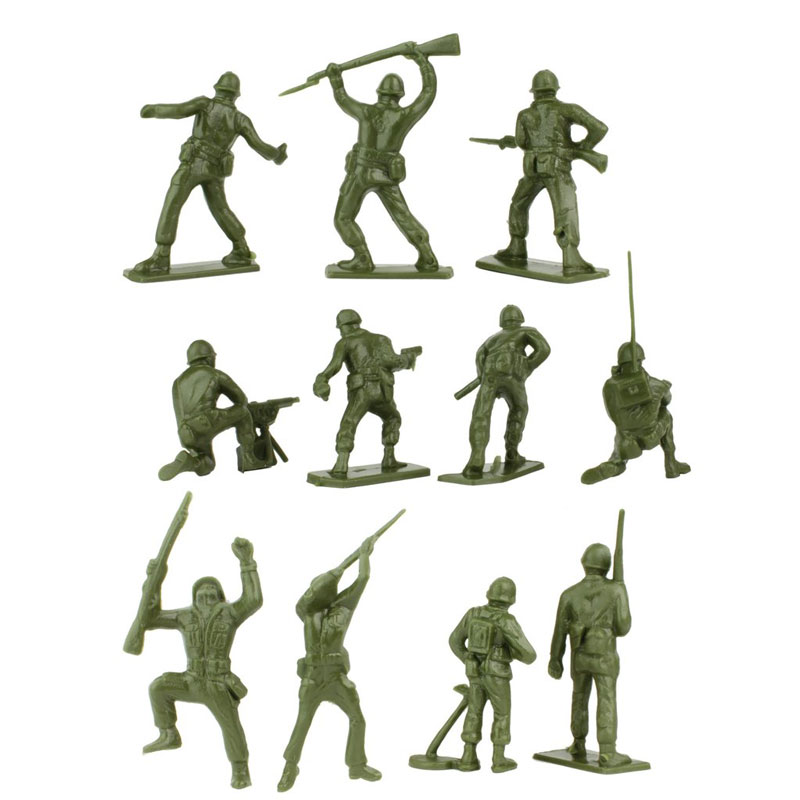 Michigan Toy Soldier Company : BMC Toys - Classic Green Plastic Army ...