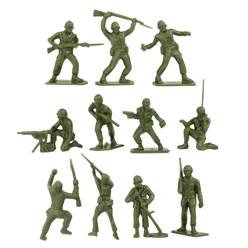 Michigan Toy Soldier Company : BMC Toys - Classic Green Plastic Army ...