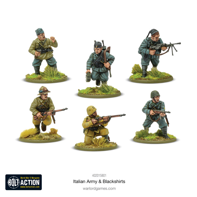 Michigan Toy Soldier Company : Warlord Games - WWII Italian Army ...